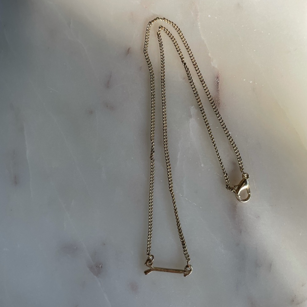 Gold arrow dainty necklace (also available in silver!)